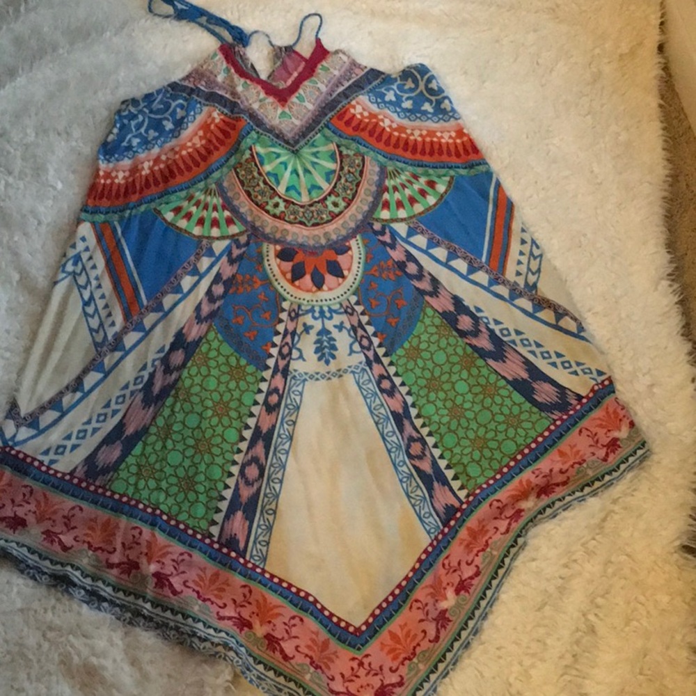 Summer flaring dress